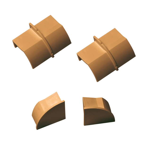 D-LINE Adapter Kit 22x22mm 4 Dele Egfarvet