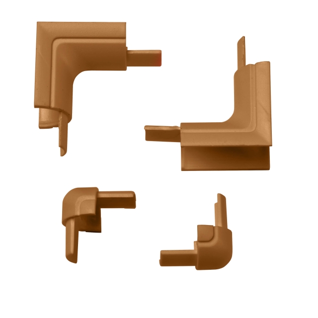 D-LINE Adapter Kit 30x15mm 4 Dele Egfarvet