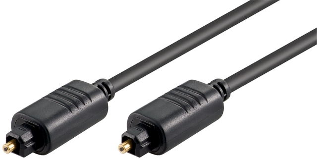 Goobay Toslink-kabel 5 mm Toslink-hanstik > Toslink-hanstik, ø 5 mm, 5 m