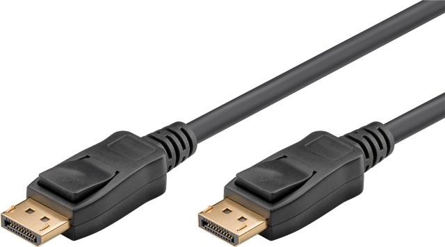 Goobay DisplayPort™-forbindelseskabel 2.1, DisplayPort™ stik > DisplayPort™ stik, 5 m