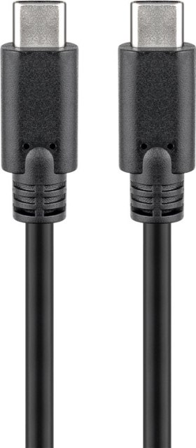 Goobay Sync & Charge SuperSpeed USB-C™-kabel (USB 3.2 Gen 1), USB-PD, 2 m USB-C™ plugg > USB-C™ plugg