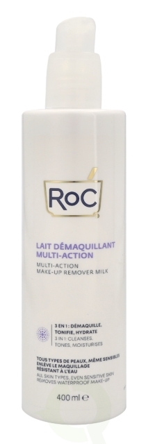 ROC Multi Action Make-Up Remover Milk 400 ml All Skin Types