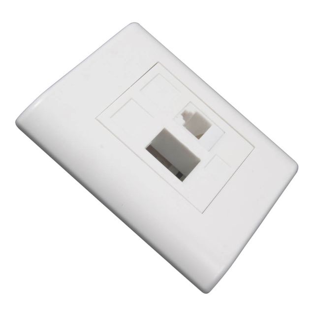 Triax Vægudtag Keystone CAT6 Lige