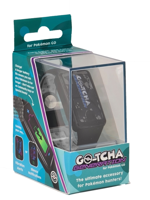 Datel Go-tcha Generation for Pokémon Go Armband, Svart/grå