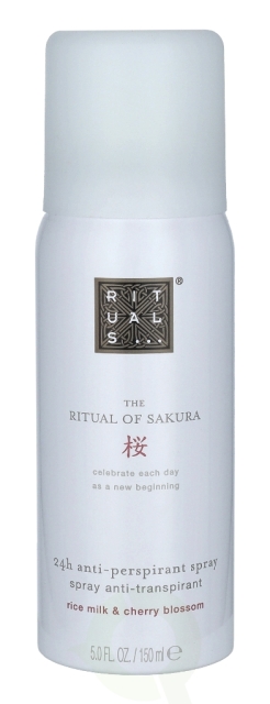 Rituals Sakura 24H Anti-Perspirant Spray 150 ml Rice Milk & Cherry Blossom