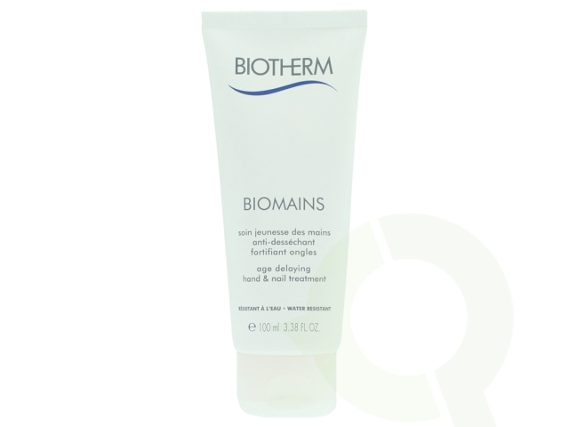 Biotherm Biomains Age Delaying Hand & Nail Treatment 100 ml Water Resistant, Age Delaying, For Sensitive Skin