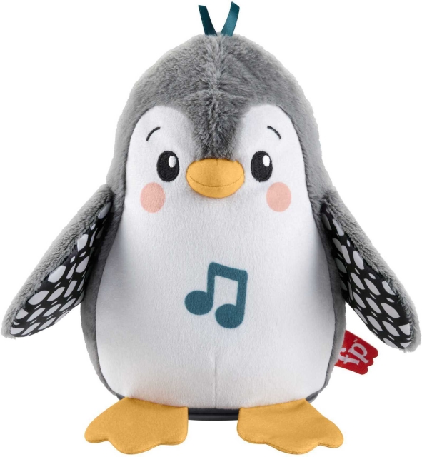 Fisher-Price Flap & Wobble Penguin musikalisk mjukleksak