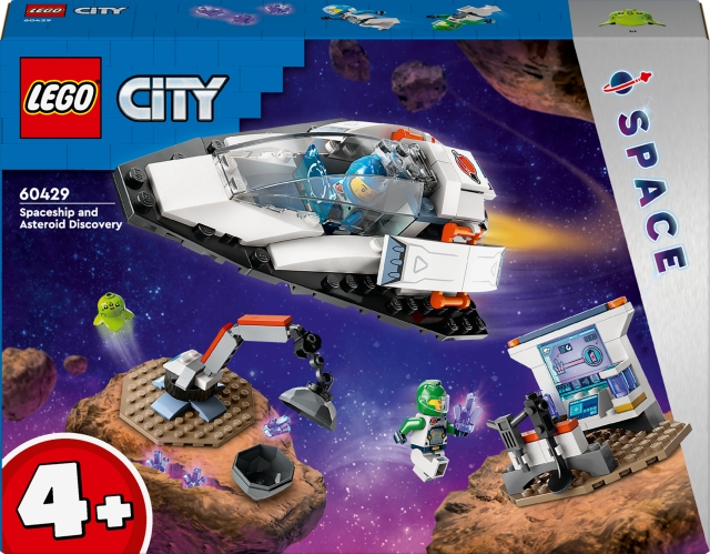 LEGO City Space 60429  - Spaceship and Asteroid Discovery