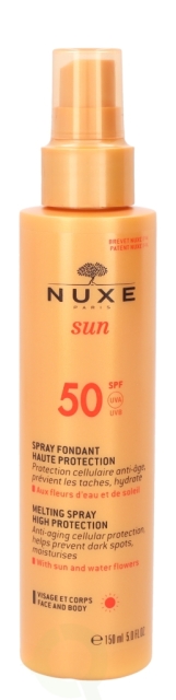 Nuxe Sun Melting Spray High Protection SPF50 150 ml