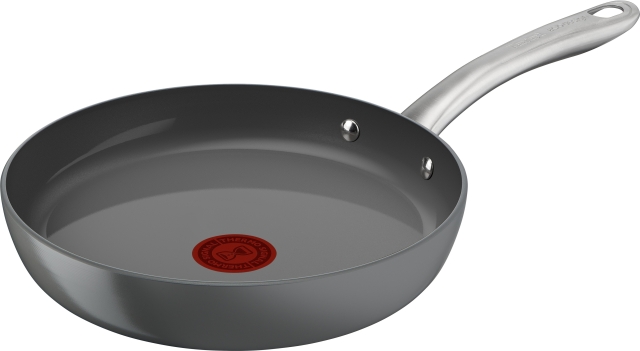 Tefal (RE)NEW+ - stekpanna, 24 cm, keramisk beläggning, grå