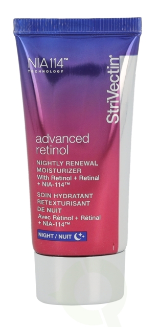 StriVectin Advanced Retinol Nightly Renewal Moisturizer 30 ml With Retinol/Retinal/NIA-114