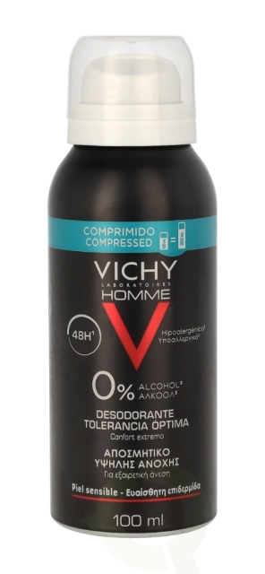 Vichy Homme 48H Optimal Tolerance Deodorant Spray 100 ml