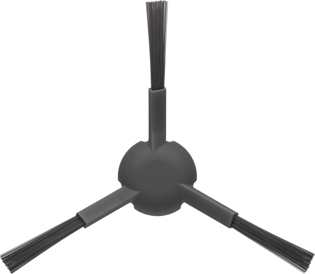 Dreame RSB2 sidoborste för D9 Max/D10s pro/D10s plus robotdammsugare, svart