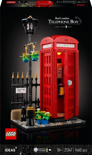 LEGO Idéer 21347 - London Röda telefonkiosken