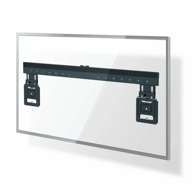 Nedis Fast TV Vægbeslag | 43 - 100 " | Maksimal vægt: 75 kg | Minimum vægafstand: 9.50 mm | Stål | Sort