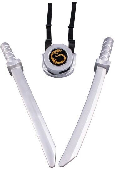 LEGO Ninjago Sword set med ryggfäste, silver