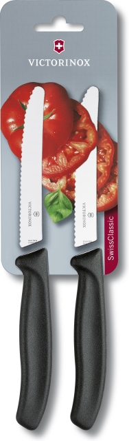 Victorinox Swiss Classic tomatkniv, 11 cm, 2 st