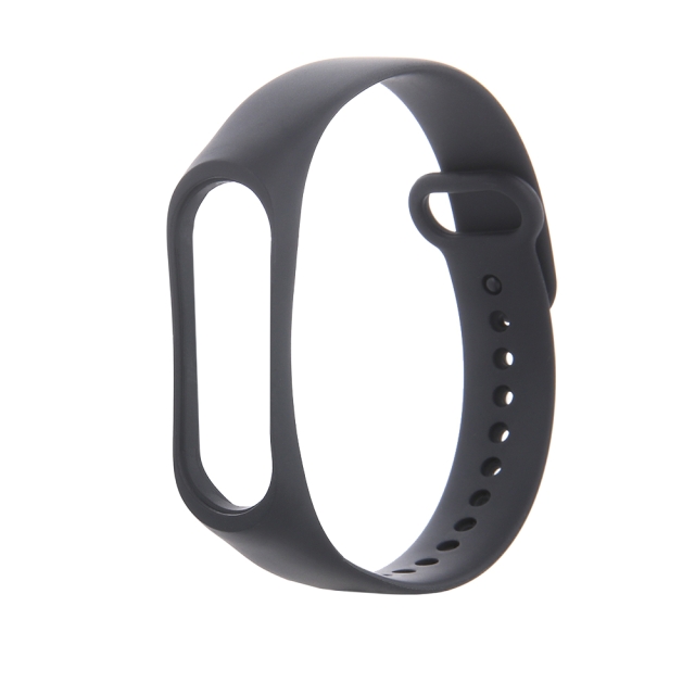 Silikonearmbånd til Xiaomi Mi Band 5 / 6, sort