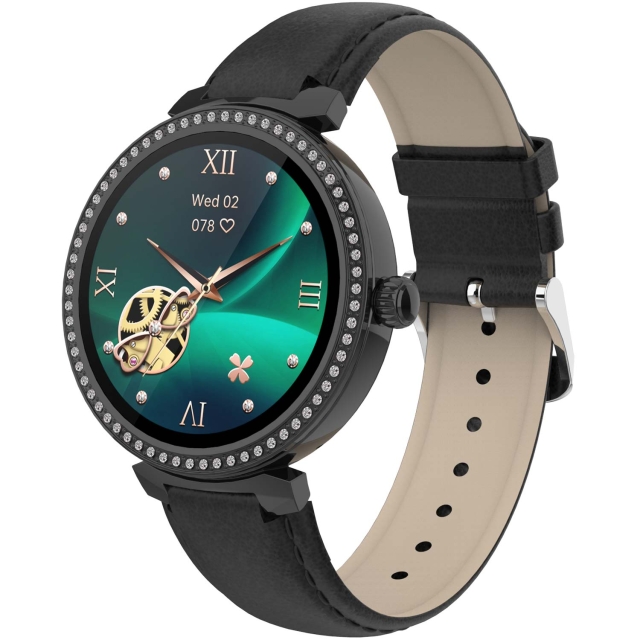 Denver SWC-342B Bluetooth SmartWatch with heart rate & blood oxygen sensor