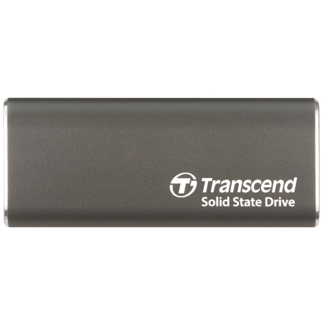 Transcend Portabel SSD ESD256C USB-C 2TB 10Gbps (R1050/W950 Mb/s) Aluminium