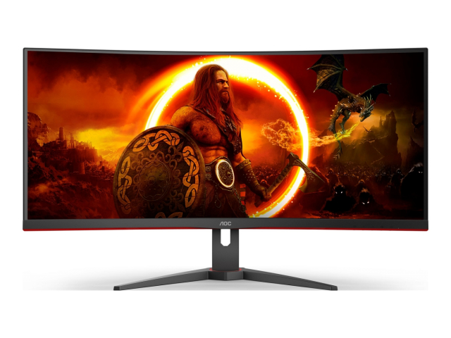 AOC Gaming CU34G2XE/BK 34 3440 x 1440 (UltraWide) HDMI DisplayPort 144Hz