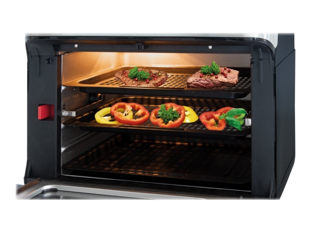 ProfiCook PC-FR 1200 H Airfryer 1500W Rustfrit stål/sort