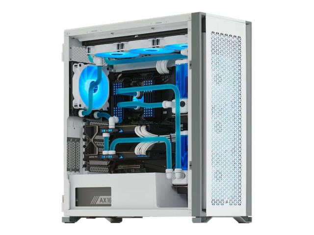 Corsair 7000D AIRFLOW Tårn Udvidet ATX Ingen strømforsyning Hvid