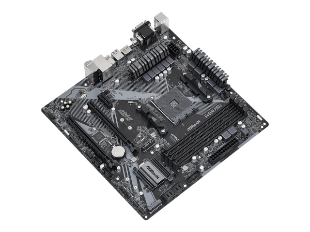 ASRock B450M Pro4 R2.0 Micro-ATX  AM4 AMD B450