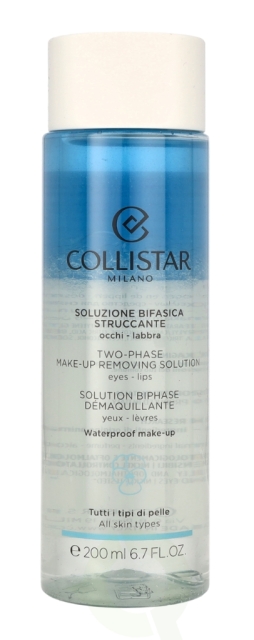 Collistar Two-Phase Make-Up Removing Solution 200 ml