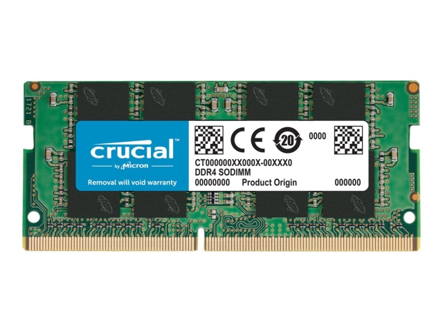 Crucial DDR4  16GB 3200MHz CL22  Ikke-ECC SO-DIMM  260-PIN