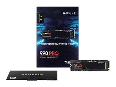 Samsung 990 PRO Solid state-drev MZ-V9P1T0BW 1TB M.2 PCI Express 4.0 x4 (NVMe)