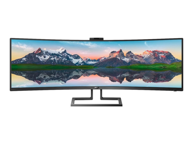 Philips Brilliance P-line 499P9H 49 5120 x 1440 (UltraWide) HDMI DisplayPort USB-C 60Hz  Dockingskærm