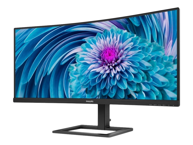 Philips E-line 346E2CUAE 34 3440 x 1440 (UltraWide) HDMI DisplayPort USB-C 100Hz  Dockingskærm