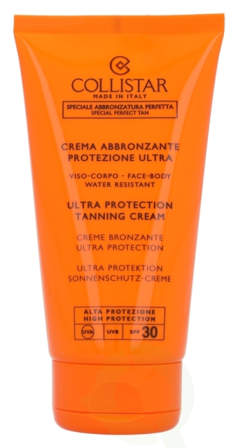 Collistar Ultra Protection Tanning Cream SPF30 150 ml