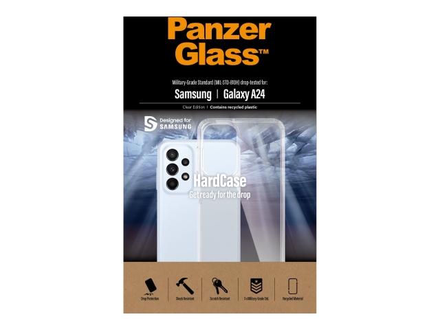 PanzerGlass HardCase Beskyttelsescover Gennemsigtig Samsung Galaxy A24