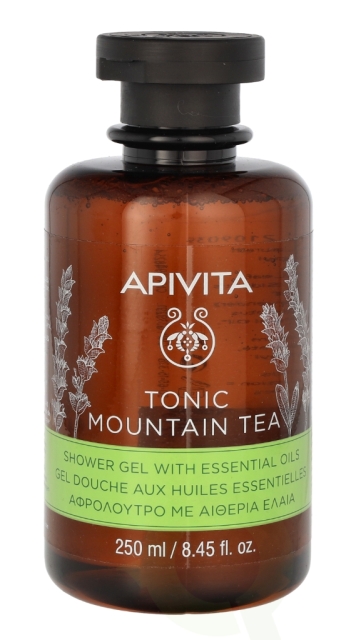Apivita Tonic Mountain Tea Shower Gel 250 ml