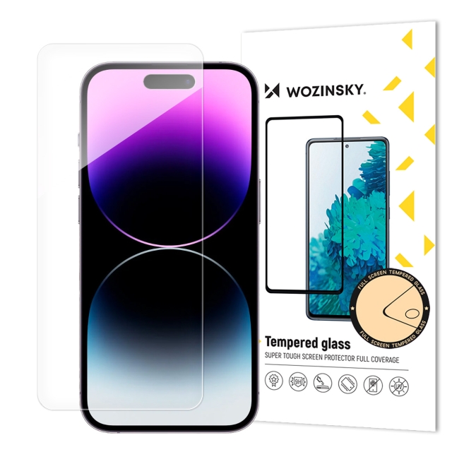 Wozinsky Skærmbeskytter 9H Transparent Apple iPhone 15 Pro Max