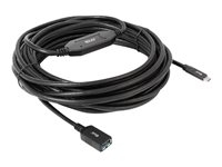 Club 3D USB 3.1 Gen 1 USB Type-C kabel 10m Sort