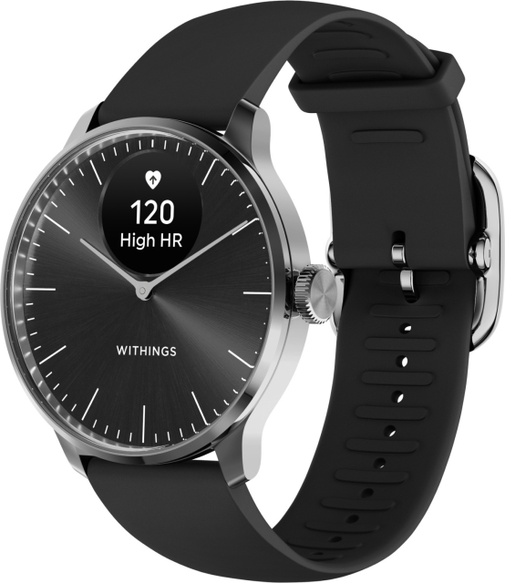 Withings Scanwatch Light smartwatch, 37 mm, sort