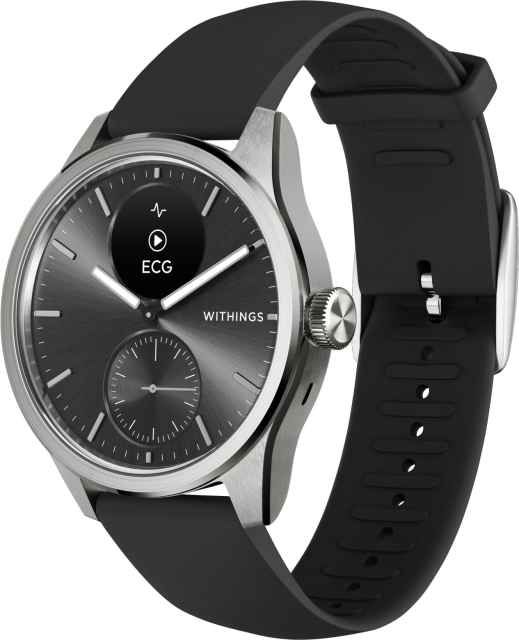 Withings Scanwatch 2 smartwatch, 42 mm, sort