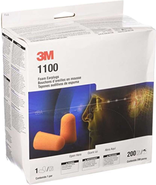 3M 1100 ørepropper, 200 par