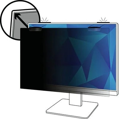 3M Privacy Filter til 24" Apple iMac skærmbeskyttelse, sort