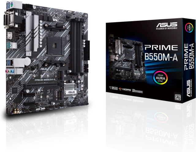 ASUS Prime B550M-A AM4 microATX-bundkort