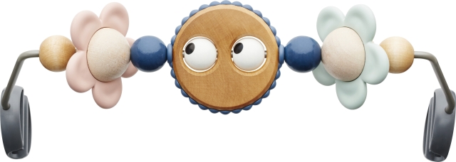 BabyBjörn Googly Eyes - legetøj til babysitteren, pastel