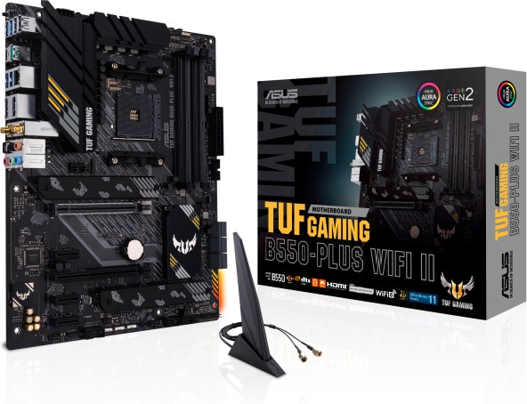 ASUS TUF GAMING B550-PLUS WIFI II AM4 ATX-bundkort