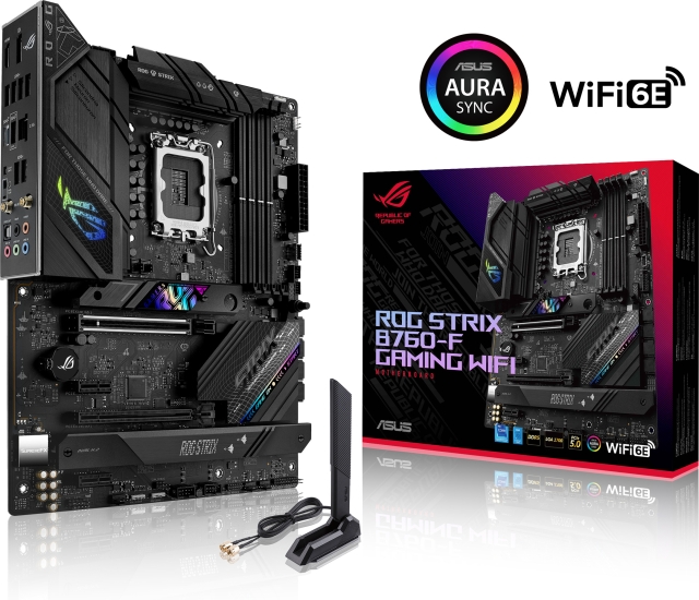 ASUS ROG STRIX B760-F GAMING WIFI ATX-bundkort