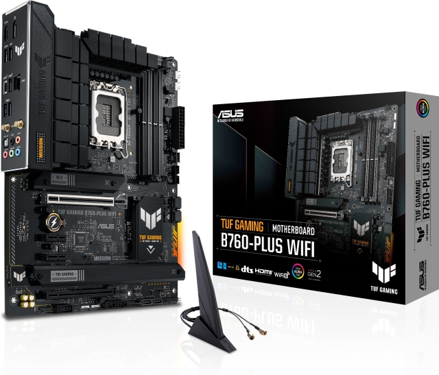 ASUS TUF GAMING B760-PLUS WIFI ATX-bundkort