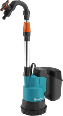 GARDENA Regnvandspumpe 2000/2 18V P4A, uden batteri