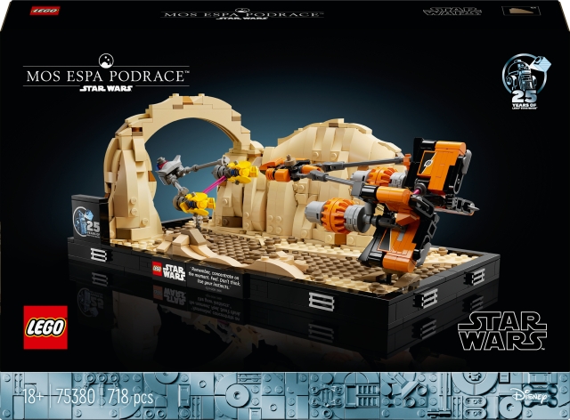 LEGO Star Wars 75380 - Mos Espa Podrace™-diorama