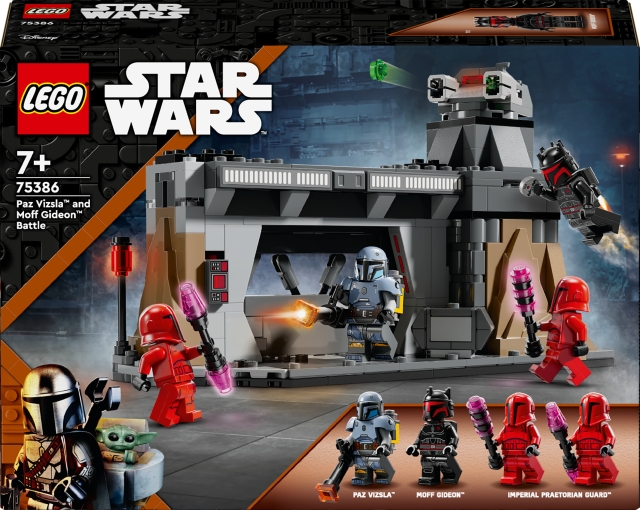 LEGO Star Wars 75386 - Paz Vizsla™ og Moff Gideon™ i kamp